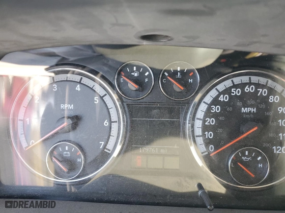 2009 Dodge Ram 1500 Laramie with VIN 1D3HB13T99S743838, listed as a Copart auction lot 82047644 with 179,761 mi miles and Salvage Title. Bid and sale history available at carsss.com. Image 9.