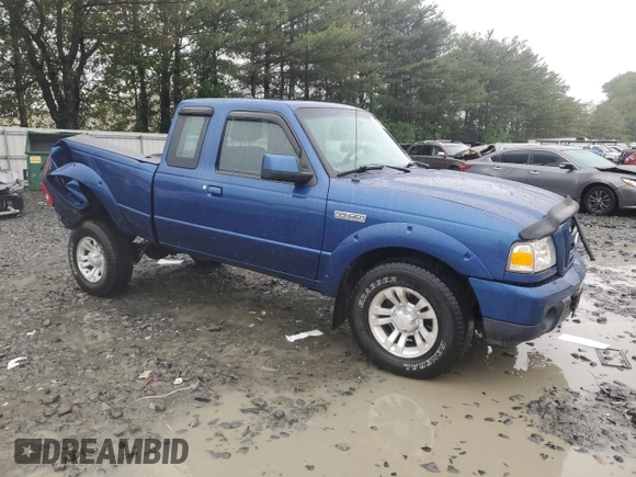 2011 Ford Ranger XLT with VIN 1FTLR4FE2BPB07543, listed as a Copart auction lot 57044345 with Not provided miles and Salvage title. Bid and sale history available at DreamBid. Image 4.