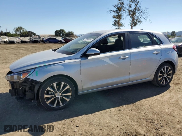 2018 Hyundai Elantra GT with VIN KMHH35LE8JU083147, listed as a Copart auction lot 73531074 with 38,095 mi miles and Salvage Title. Bid and sale history available at carsss.com. Image 1.