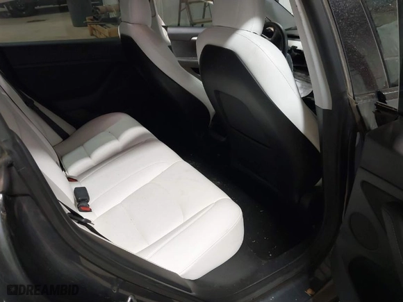2022 Tesla Model 3 Long Range with VIN 5YJ3E1EB5NF155330, listed as a IAAI auction lot 41713521 with NaN miles. Bid and sale history available at carsss.com. Image 8.