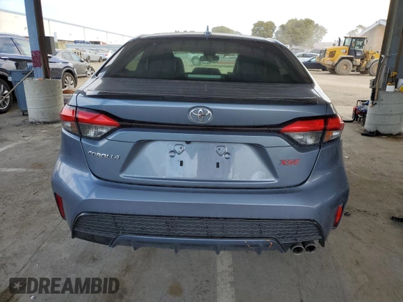 2021 Toyota Corolla XSE with VIN 5YFT4MCE1MP085183, listed as a Copart auction lot 47042545 with 34,416 mi miles and Salvage Title. Bid and sale history available at carsss.com. Image 6.