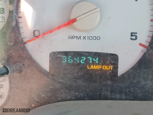 2003 Dodge Ram 2500 ST with VIN 3D7KA28673G732934, listed as a IAAI auction lot 41419224 with 364,274 mi miles. Bid and sale history available at carsss.com. Image 16.
