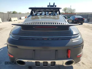 2024 Porsche 911 Carrera S with VIN WP0AB2A92RS225500, listed as a Copart auction lot 46703155 with 761 mi miles and Salvage Title. Bid and sale history available at carsss.com. Image 6.