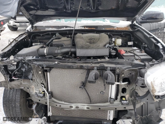 2021 Toyota Tacoma 4WD SR with VIN 3TYSZ5AN4MT017042, listed as a Copart auction lot 41862975 with 28,744 mi miles and Salvage Title. Bid and sale history available at carsss.com. Image 11.