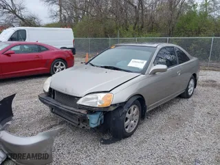 2003 Honda Civic EX with VIN 1HGEM22913L006654, listed as a IAAI auction lot 42016248 with 234,357 mi miles. Bid and sale history available at carsss.com. Image 2.