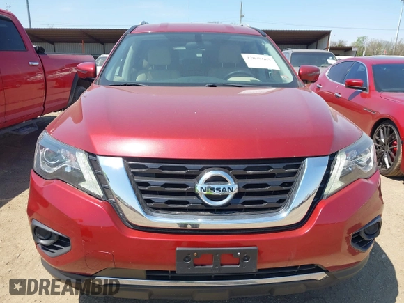 2017 Nissan Pathfinder SL with VIN 5N1DR2MM2HC639034, listed as a IAAI auction lot 42099685 with 90,935 mi miles. Bid and sale history available at carsss.com. Image 12.