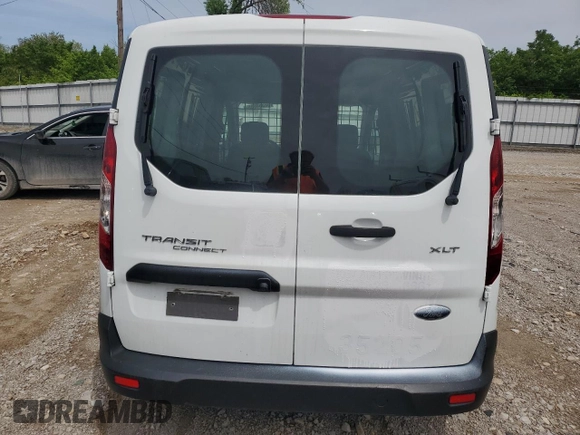 2022 Ford Transit Connect XLT with VIN NM0LS7T21N1521496, listed as a Copart auction lot 52354685 with 202,000 mi miles and Clean title. Bid and sale history available at DreamBid. Image 6.