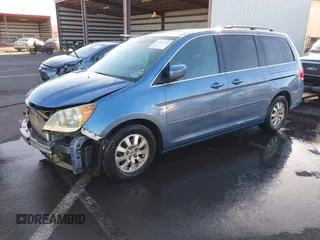 2008 Honda Odyssey EX with VIN 5FNRL38488B025930, listed as a IAAI auction lot 41062184 with 203,142 mi miles and . Bid and sale history available at DreamBid. Image 18.