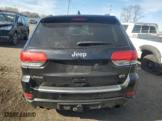 2014 Jeep Grand Cherokee Overland with VIN 1C4RJFCG8EC437489, listed as a Copart auction lot 41781595 with 174,862 mi miles and Salvage Title. Bid and sale history available at carsss.com. Image 6.