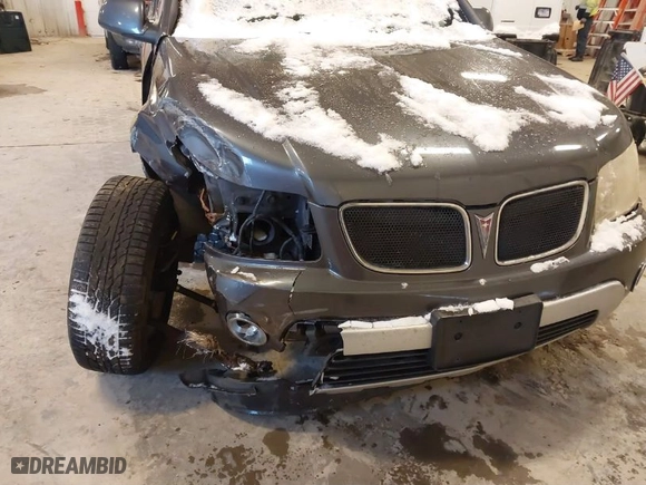 2008 Pontiac Torrent with VIN 2CKDL33FX86340679, listed as a IAAI auction lot 41607519 with 155407 miles. Bid and sale history available at carsss.com. Image 6.