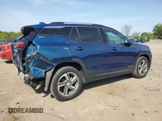2021 GMC Terrain SLT с VIN 3GKALPEV5ML385058, выставлен на аукционе Copart как лот 54723175 с пробегом 84 755 миль миль и Списание • Salvage title. История ставок и продаж доступна на DreamBid. Изображение 3.