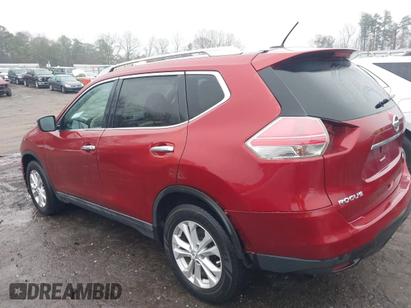 2014 Nissan Rogue SV with VIN 5N1AT2MV4EC750368, listed as a IAAI auction lot 41555157 with 197,315 mi miles. Bid and sale history available at carsss.com. Image 15.