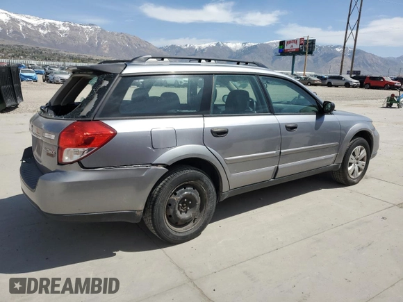 2009 Subaru Outback с VIN 4S4BP60C697340531, выставлен на аукционе Copart как лот 52960915 с пробегом 191 229 миль миль и Списание • Salvage title. История ставок и продаж доступна на DreamBid. Изображение 3.