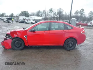 2008 Ford Focus SE with VIN 1FAHP35N88W115089, listed as a IAAI auction lot 41457094 with 256,088 mi miles. Bid and sale history available at carsss.com. Image 14.