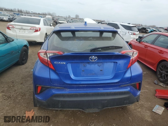 2021 Toyota C-HR LE with VIN JTNKHMBX4M1108510, listed as a Copart auction lot 48866935 with 63,312 mi miles and Salvage Title. Bid and sale history available at carsss.com. Image 6.