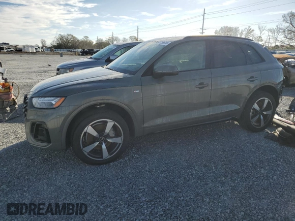 2023 Audi Q5 S line Prestige with VIN WA1FAAFY4P2071544, listed as a Copart auction lot 41756635 with 12,268 mi miles and Salvage Title. Bid and sale history available at carsss.com. Image 1.