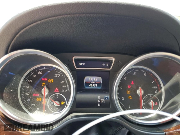 2019 Mercedes-Benz GLS 450 с VIN 4JGDF6EE5KB226562, выставлен на аукционе Copart как лот 63208495 с пробегом 48 553 миль миль и Списание • Salvage title. История ставок и продаж доступна на DreamBid. Изображение 9.