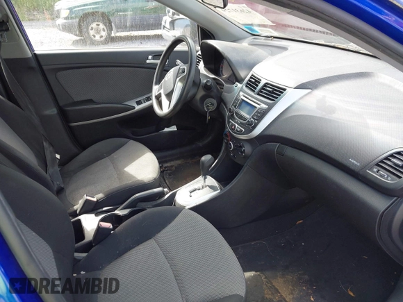 2012 Hyundai Accent GS with VIN KMHCT5AE0CU010189, listed as a IAAI auction lot 42631729 with 169,780 mi miles and . Bid and sale history available at DreamBid. Image 5.