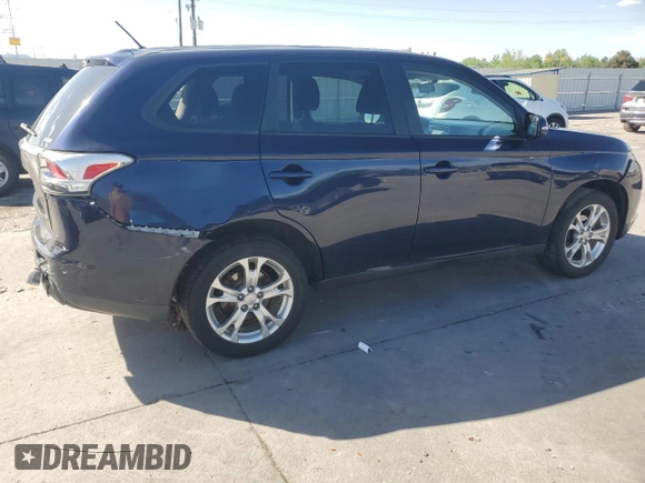 2014 Mitsubishi Outlander SE z VIN JA4AZ3A36EZ003146, wystawiony jako Copart lot #56856245 z przebiegiem 163 958 mil mil oraz Szkoda całkowita • Salvage title. Historia ofert i sprzedaży dostępna na DreamBid. Obrazek 3.