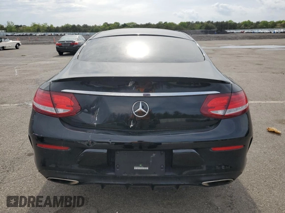 2018 Mercedes-Benz C 300 with VIN WDDWJ4KB7JF618580, listed as a Copart auction lot 63664805 with Not provided miles and Non repairable. Bid and sale history available at DreamBid. Image 6.
