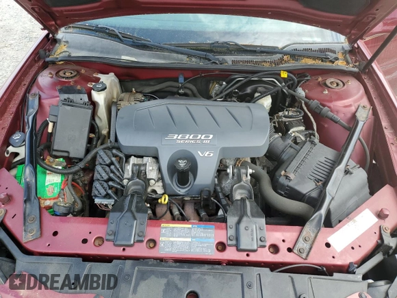 2005 Pontiac Grand Prix z VIN 2G2WP522451225586, wystawiony jako Copart lot #51240485 z przebiegiem Nie podano mil oraz Szkoda całkowita • Salvage title. Historia ofert i sprzedaży dostępna na DreamBid. Obrazek 11.