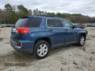 2016 GMC Terrain SLE with VIN 2GKALNEK2G6143993, listed as a Copart auction lot 47938775 with 111,721 mi miles and Salvage Title. Bid and sale history available at carsss.com. Image 3.