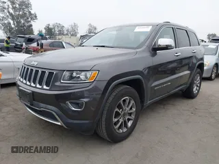 2014 Jeep Grand Cherokee Limited with VIN 1C4RJEBG0EC555774, listed as a IAAI auction lot 42160952 with 102,076 mi miles and . Bid and sale history available at DreamBid. Image 2.