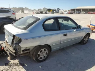 2005 Hyundai Accent GLS with VIN KMHCG35C55U325672, listed as a Copart auction lot 77685964 with 161,228 mi miles and Salvage Title. Bid and sale history available at carsss.com. Image 3.