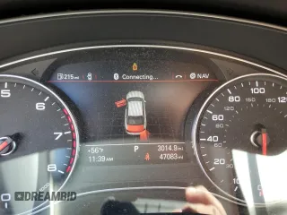 2013 Audi A6 3.0T Prestige with VIN WAUHGAFC5DN085669, listed as a Copart auction lot 84503214 with 47,083 mi miles and Salvage Title. Bid and sale history available at carsss.com. Image 9.