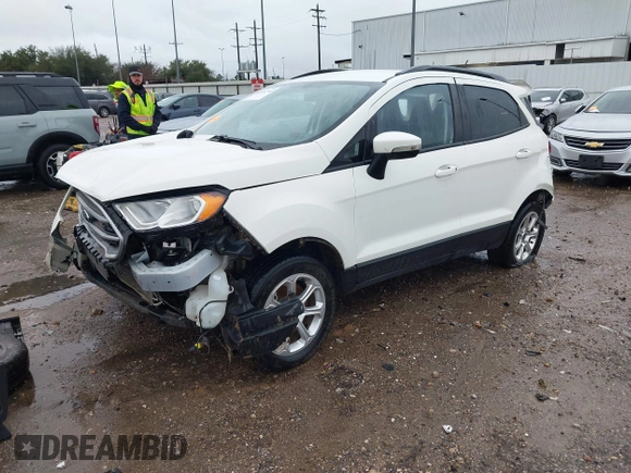 2020 Ford EcoSport SE with VIN MAJ6S3GL2LC362667, listed as a IAAI auction lot 41510765 with 76,311 mi miles and . Bid and sale history available at DreamBid. Image 21.