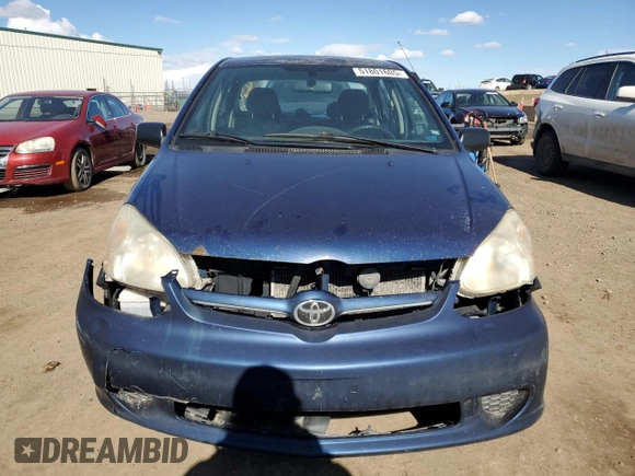 2003 Toyota ECHO with VIN JTDBT123930291244, listed as a Copart auction lot 51801605 with 378,723 mi miles and Salvage Title. Bid and sale history available at carsss.com. Image 5.