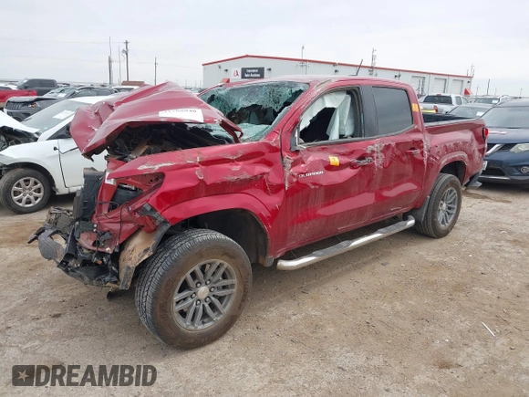 2023 Chevrolet Colorado 2WD LT z VIN 1GCPSCEK7P1269024, wystawiony jako IAAI lot #41788940 z przebiegiem Nie podano mil oraz . Historia ofert i sprzedaży dostępna na DreamBid. Obrazek 18.