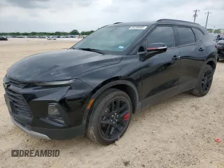 2021 Chevrolet Blazer LT z VIN 3GNKBCR43MS542080, wystawiony jako Copart lot #54705855 z przebiegiem 79 337 mil mil oraz Szkoda całkowita • Salvage title. Historia ofert i sprzedaży dostępna na DreamBid. Obrazek 1.