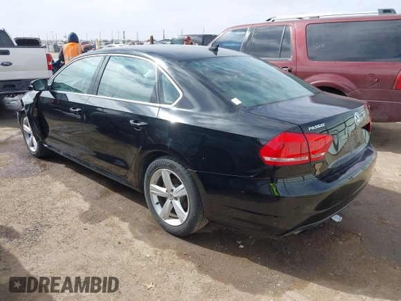 2015 Volkswagen Passat 1.8T Limited Edition with VIN 1VWAT7A31FC111352, listed as a IAAI auction lot 41575307 with 130,080 mi miles. Bid and sale history available at carsss.com. Image 3.