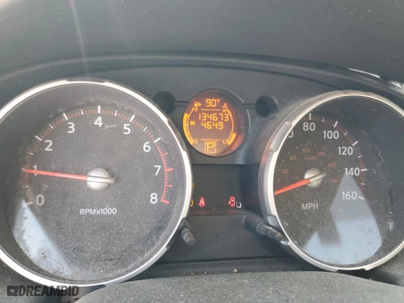 2010 Nissan Rogue S with VIN JN8AS5MT8AW507666, listed as a Copart auction lot 50406215 with 134,673 mi miles and Salvage Title. Bid and sale history available at carsss.com. Image 9.