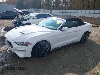 2021 Ford Mustang EcoBoost with VIN 1FATP8UH1M5105152, listed as a IAAI auction lot 40967651 with 81,514 mi miles and . Bid and sale history available at DreamBid. Image 2.
