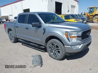 2022 Ford F-150 XL with VIN 1FTFW1E53NKF13127, listed as a IAAI auction lot 41976268 with 72,174 mi miles. Bid and sale history available at carsss.com. Image 1.