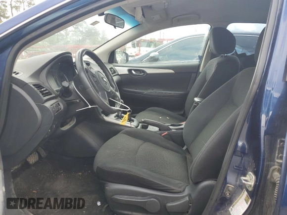 2019 Nissan Sentra SV with VIN 3N1AB7AP8KY241643, listed as a Copart auction lot 50524645 with 129,573 mi miles and Salvage Title. Bid and sale history available at DreamBid. Image 7.
