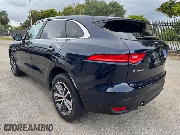 2020 Jaguar F-Pace 25t Premium with VIN SADCJ2FX8LA619250, listed as a Copart auction lot 62612285 with 44,773 mi miles and Salvage title. Bid and sale history available at DreamBid. Image 2.