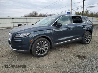 2022 Lincoln Nautilus Reserve with VIN 2LMPJ8K96NBL07376, listed as a Copart auction lot 50889535 with 16,592 mi miles and Salvage title. Bid and sale history available at DreamBid. Image 1.