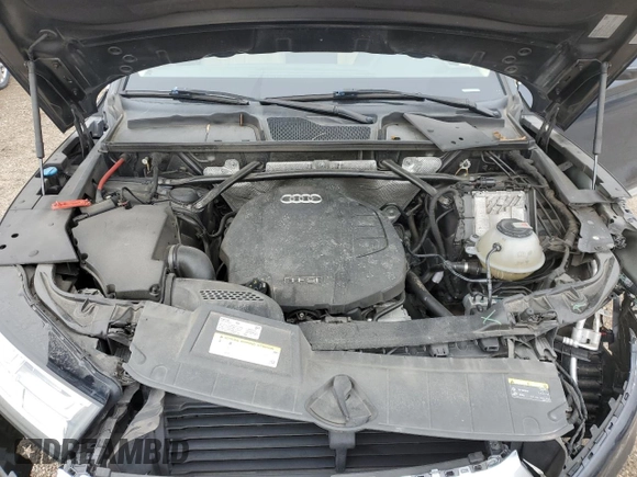 2018 Audi Q5 Premium Plus with VIN WA1BNAFY9J2216877, listed as a Copart auction lot 45960705 with 92,753 mi miles and Salvage Title. Bid and sale history available at carsss.com. Image 12.