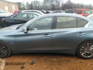 2019 Infiniti Q50 Luxe with VIN JN1EV7AP0KM513825, listed as a IAAI auction lot 41310796 with 92,131 mi miles and . Bid and sale history available at DreamBid. Image 15.