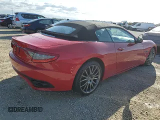 2013 Maserati GranTurismo Convertible Sport with VIN ZAM45VMA7D0073435, listed as a Copart auction lot 74539344 with 0 mi miles and Salvage Title. Bid and sale history available at carsss.com. Image 3.