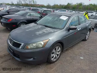 2009 Honda Accord Sdn EX-L with VIN 5KBCP36899B502691, listed as a IAAI auction lot 42036521 with 215,574 mi miles. Bid and sale history available at carsss.com. Image 2.