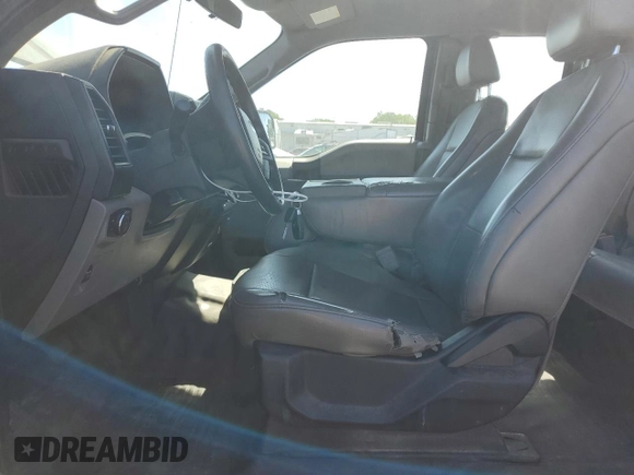 2018 Ford F-150 XL with VIN 1FTEX1EB2JKF61257, listed as a Copart auction lot 53674615 with 161,021 mi miles and Salvage title. Bid and sale history available at DreamBid. Image 7.