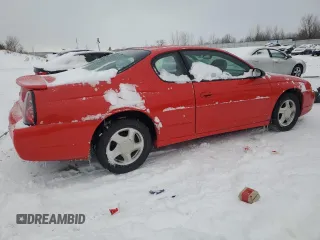 2000 Chevrolet Monte Carlo SS z VIN 2G1WX12K4Y9160449, wystawiony jako Copart lot #44903335 z przebiegiem 154 860 mil mil oraz Czysty tytuł • Clean title. Historia ofert i sprzedaży dostępna na DreamBid. Obrazek 3.