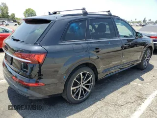 2021 Audi Q7 Premium Plus with VIN WA1LXAF70MD013214, listed as a Copart auction lot 59407865 with 48,834 mi miles and Salvage title. Bid and sale history available at DreamBid. Image 3.