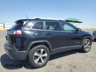 2019 Jeep Cherokee Limited with VIN 1C4PJMDX4KD280396, listed as a Copart auction lot 61583365 with 126,586 mi miles and Clean title. Bid and sale history available at DreamBid. Image 3.