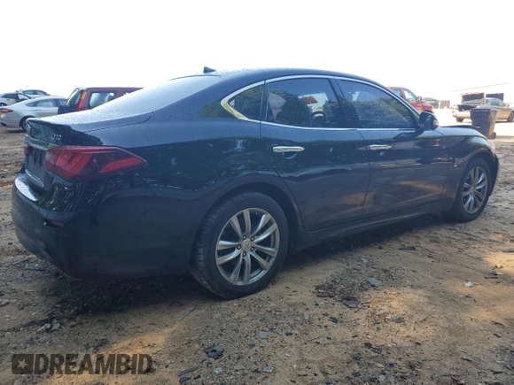 2015 Infiniti Q70 with VIN JN1BY1AP6FM540346, listed as a Copart auction lot 56942445 with 96,962 mi miles and Salvage title. Bid and sale history available at DreamBid. Image 3.