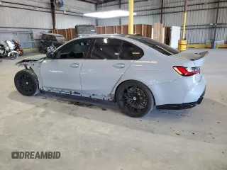 2023 BMW M3 Competition z VIN WBS33AY03PFN62375, wystawiony jako Copart lot #47433395 z przebiegiem 27 849 mil mil oraz Szkoda całkowita • Salvage title. Historia ofert i sprzedaży dostępna na DreamBid. Obrazek 2.